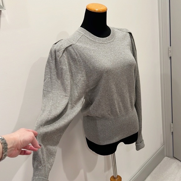 NWT Isabel Marant Étoile Grey Chiara Sweater - Picture 8 of 12